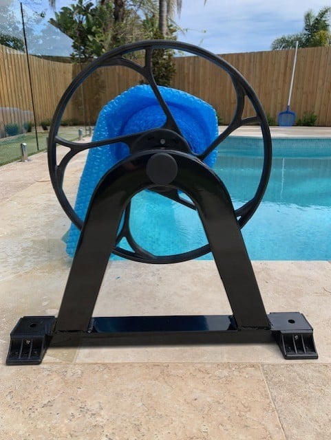 Black Pool Cover Roller