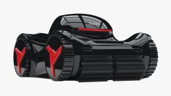 iGarden M1-80 Cordless Robotic Pool Cleaner cleaning pool floor walls and waterline with 8-hour runtime